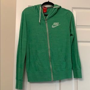 Hooded nike jacket